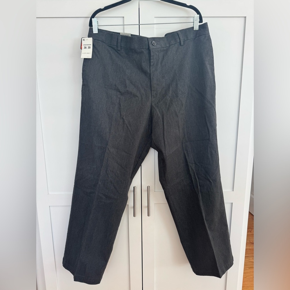 Dockers Men's Dark Gray Chinos 36x30